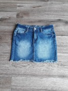 Krótka jeansowa spódniczka mini miniówka rozmiar S/M spódnica na lato