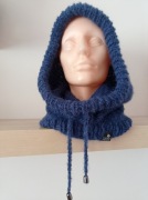Balaclava komin czapka kominokaptur wełna alpaca
