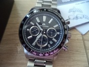 ZEGARKI  MEGALITH CHRONOGRAF STALOWY