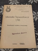 Informator transportowca 7/68 rok 1968