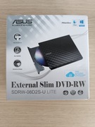 Zewnętrzna nagrywarka Asus Slim DVD-RW SDRW-08D2S-U Lite
