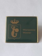 Herb dzielnica Warszawy Wawer przypinka pin odznaka wpinka