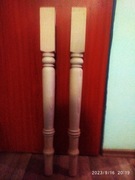 Nogi do stołu toczone z drewna dębowego 