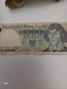 Banknot 1000zł z 1982 roku