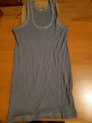 Podkoszulek męski grafitowy XL - prążki