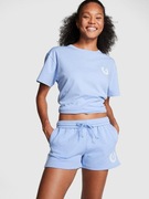 Victoria's Secret PINK szorty dresowe błękitne rozmiar S