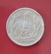 Zestaw 8 monet 1 złoty  i 50 groszy z 1949 MN i Al i z 1975 roku