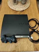 PS3 4.92.1 HEN Sony PlayStation 3 Slim 320GB stan BDB