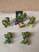 Figurki z Kinder niespodzianki 1998 5 sztuk ufoludki 