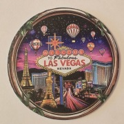 Magnes na lodówkę akrylowy LAS VEGAS NEVADA Casino USA Stany Zjedn.(43) 