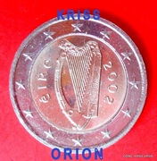 2 Euro Irlandia 2002 - Harfa - Stara Mapa EU