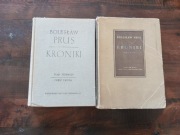 2 tomy dzienników Bolesława Prusa