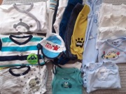 Paczka ubranek dla chłopca rozm 62