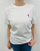 Nowa biała koszulka Ami Paris unisex