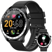 Smartwatch, 1,43" HD AMOLED Smartwatch, IP68, czarny