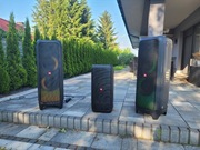 Wynajem głośników JBL PartyBox 1000 (2szt) + oświetlenie + wytwornica dymu 