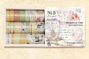Taśma Washi Tape 20 sztuk Whispers of Time