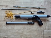 Kusza pneumatyczna podwodna na ryby radziecka/ruska UNIKAT