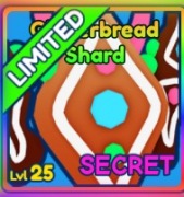 Bubble Gum Simulator Infinity - Gingerbread Shard secret
