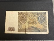 Sto Złotych Kraków 1 sierpnia 1941r.