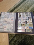 Klasery ze znaczkami, oba pełne / serie polskich znaczków / DO NEGOCJACJI