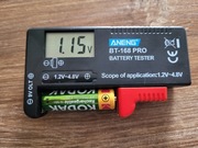 Cyfrowy Tester Miernik Baterii i Akumulatorków LCD