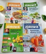 Szlachetne zdrowie zestaw 4 magazynów naturalne metody profilaktyka aktywno
