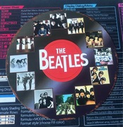 Szyld w stylu retro the Beatles