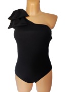 Boohoo r 36 body na jedno ramię z kokardą Nowe