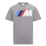 80145B36B66 Koszulka BMW M Regular szara unisex XXL, T-shirt Puma