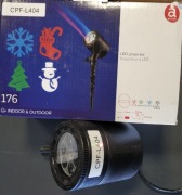 Projektor LED RGBW L404 Świąteczne wzory