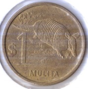 URUGWAJ 1 peso 2012, KM# 135, AU