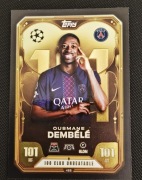 Match Attax 2025/26 OUSMANE DEMBELE nr.468  100 CLUB ( PSG ) 
