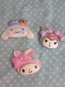 Rozsuwany uchwyt na telefon palce cinnamoroll my melody kuromi
