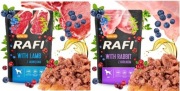 Karma dla Psa  Rafi Dolina Noteci saszetka jagnięcina i królik 500g 12szt