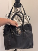 Michael Kors skórzana torebka czarna | shopper | oryginalna | Okazja