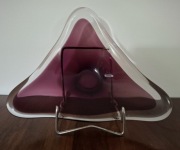 Patera neodymowa 60 r. Chribska Jan Hospodka fioletowa 