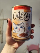 Karma mokra dla kotów CATESSY 400g wołowina 