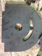 Flansza  np. do szlifierki taśmowej 