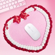 Różowa podkładka pod mysz