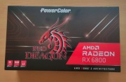 Karta graficzna Radeon RX 6800 16GB VRAM Powercolor Red Dragon