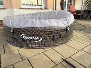 Jacuzzi cleverspa dmuchane basen wym 1,80m x 0,65 m - 800 litrów