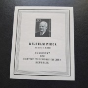 NRD Wilhelm Pieck  blok 1960  1