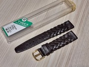 Nowy pasek do zegarka skórzany Timex 18mm Brązowy