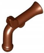 Lego 2562 piraci pistolet broń brązowy RB 1 sztuka