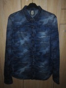 Koszula denim panterka Bershka r. M/L