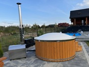 Balia Ogrodowa Bania Kąpielowa Sauna Beczka Jacuzzi Hot Tub