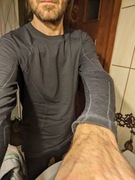 Brubeck Active Wool MERINO meska bluza koszulka longsleeve rozmiar L