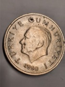 231#N MONETA TURCJA 50000 LIRA 50 BIN LIRA 1998 ROK