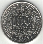 Afryka Zachodnia (BCEAO) 100 franków 2003 - 26 mm